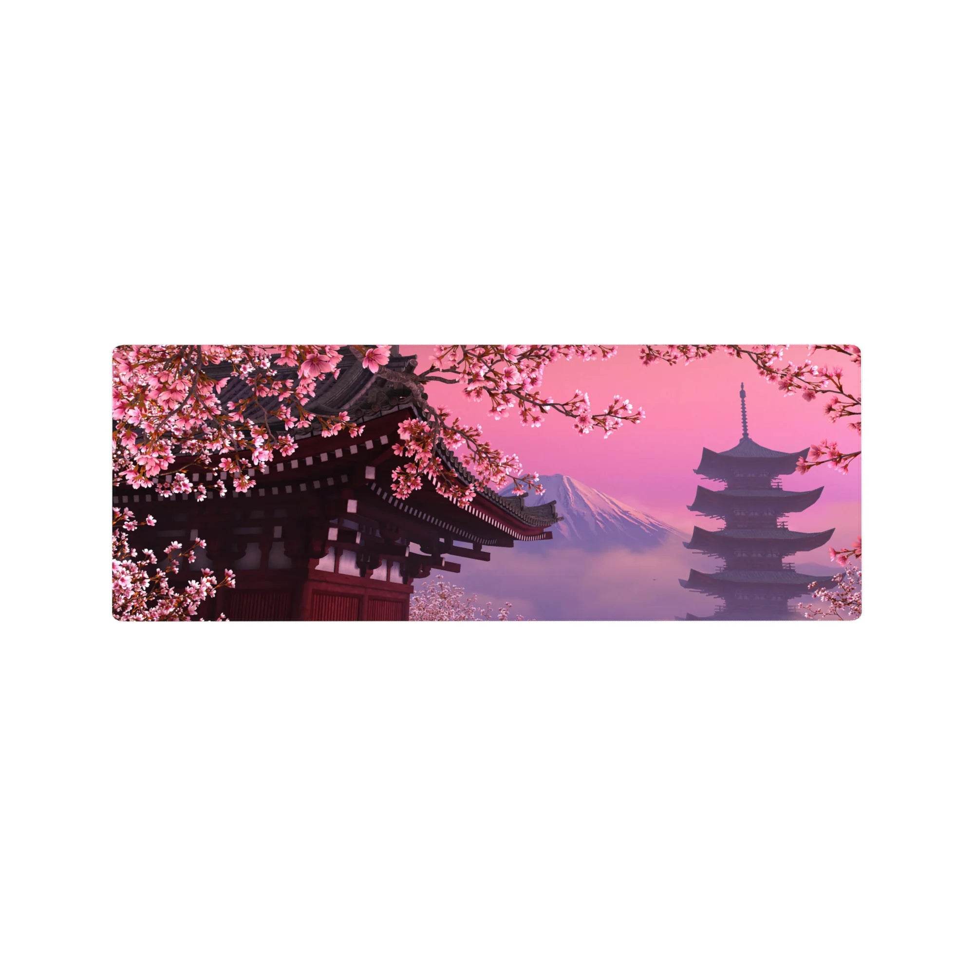 Zen-Japan Deskmat | Mousepad | Deskpad - Sakura Serenity - AniChan