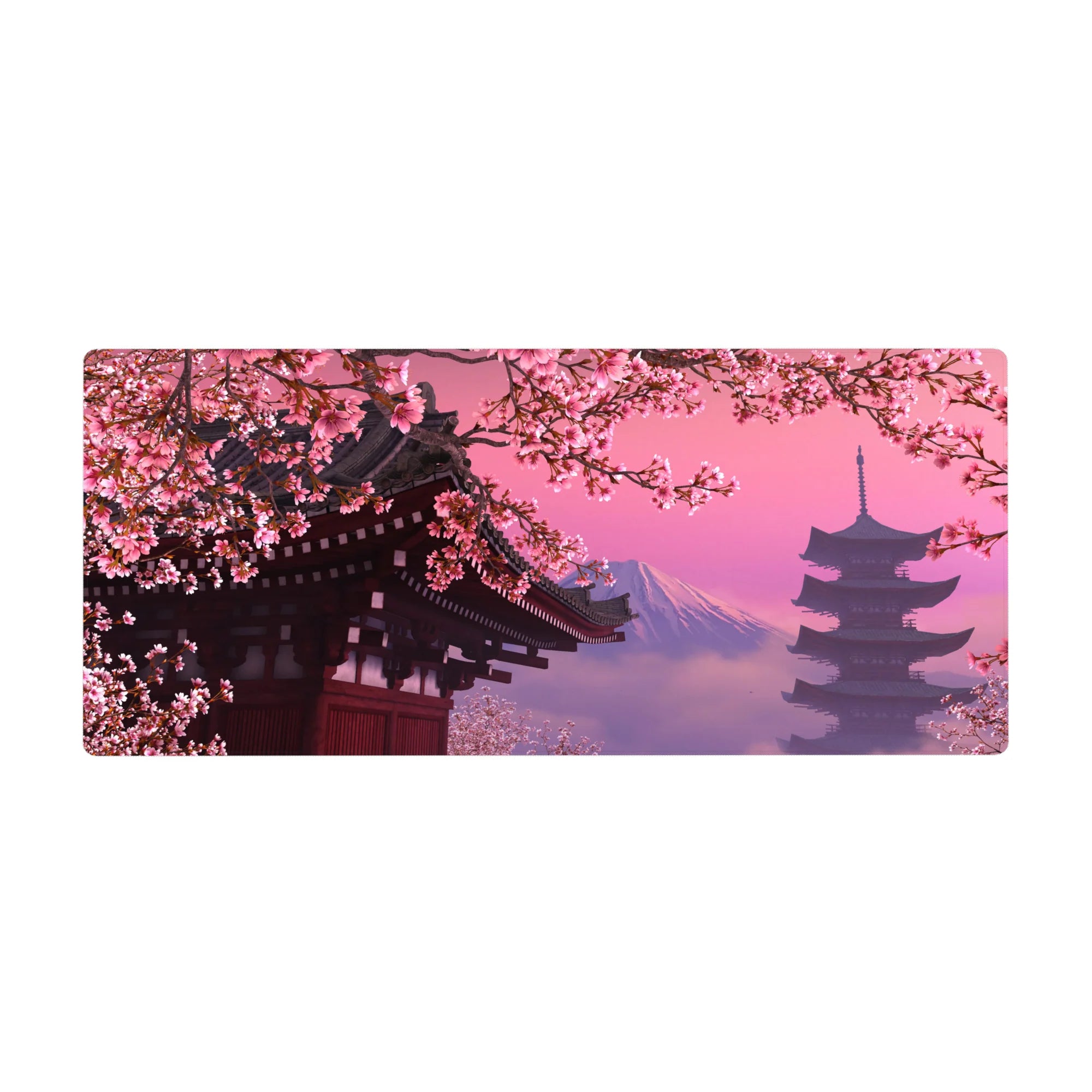 Zen-Japan Deskmat | Mousepad | Deskpad - Sakura Serenity - AniChan