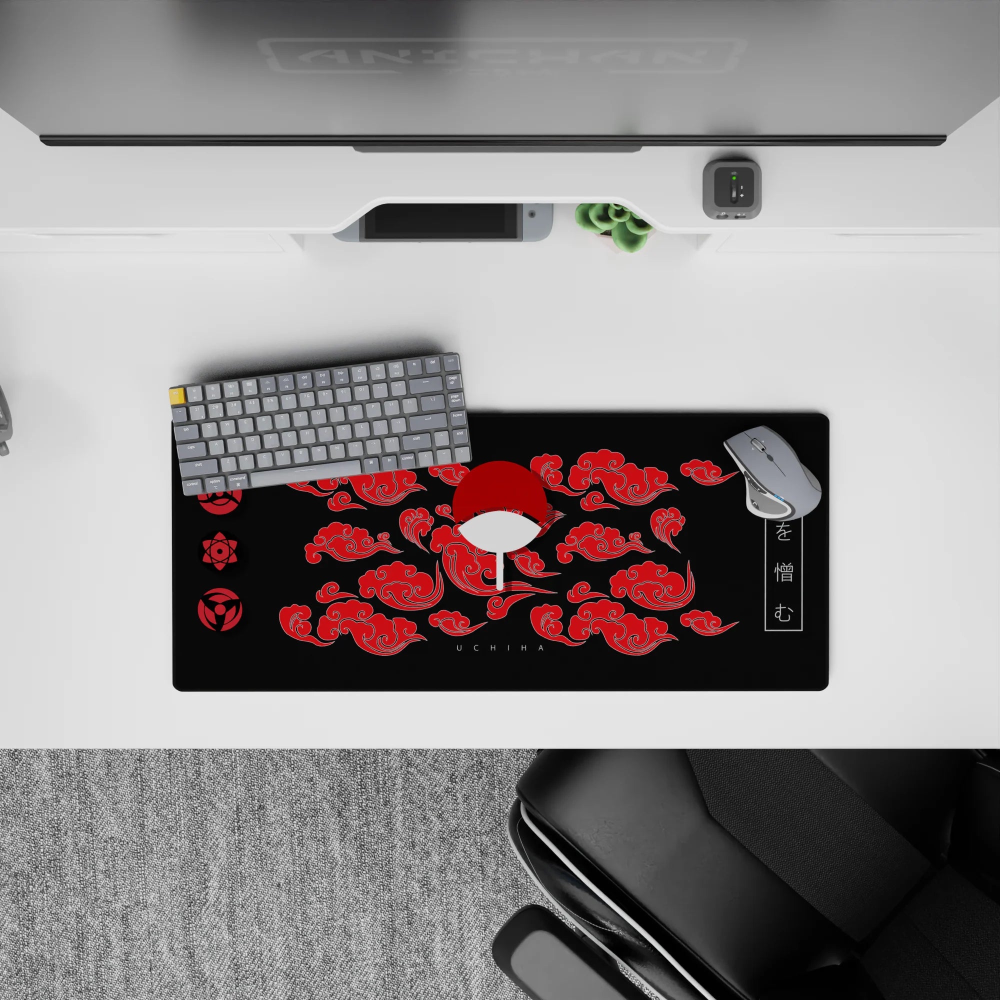 Uchiha Deskmat | Mousepad | Deskpad - Uchiha Legacy