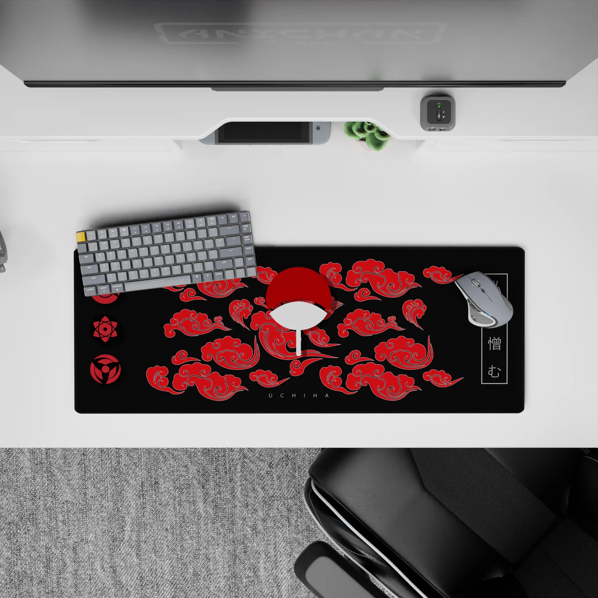 Uchiha Deskmat | Mousepad | Deskpad - Uchiha Legacy