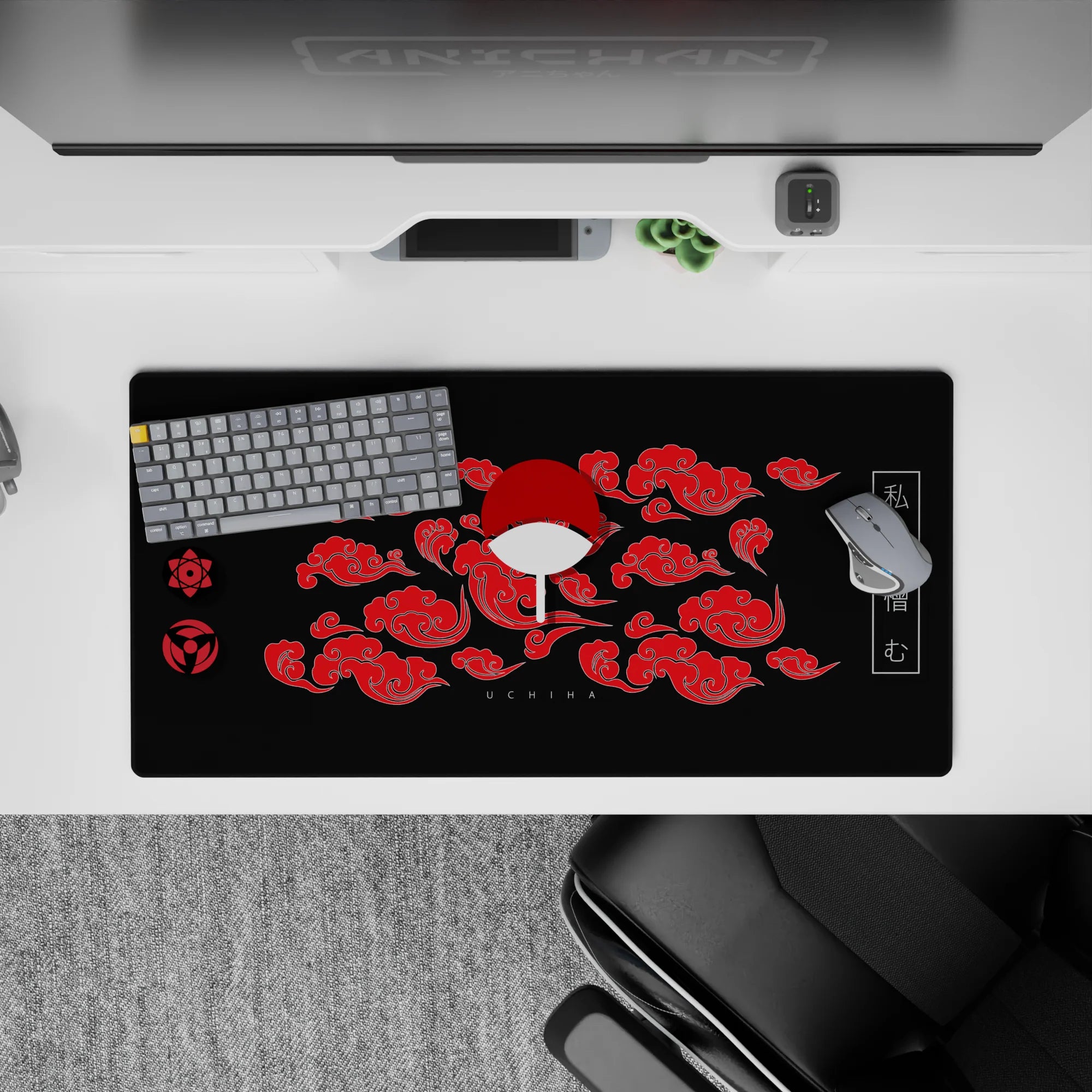 Uchiha Deskmat | Mousepad | Deskpad - Uchiha Legacy