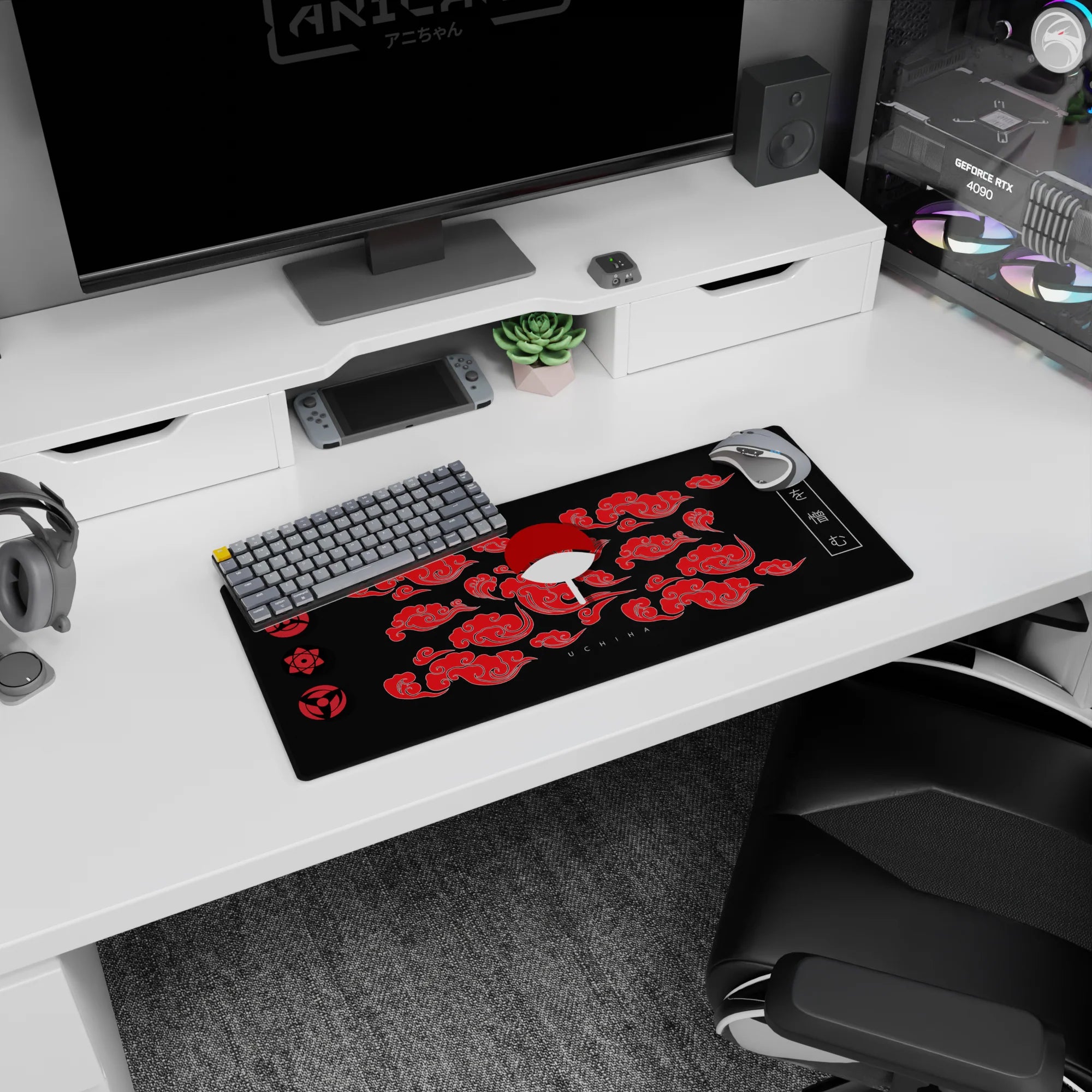 Uchiha Deskmat | Mousepad | Deskpad - Uchiha Legacy