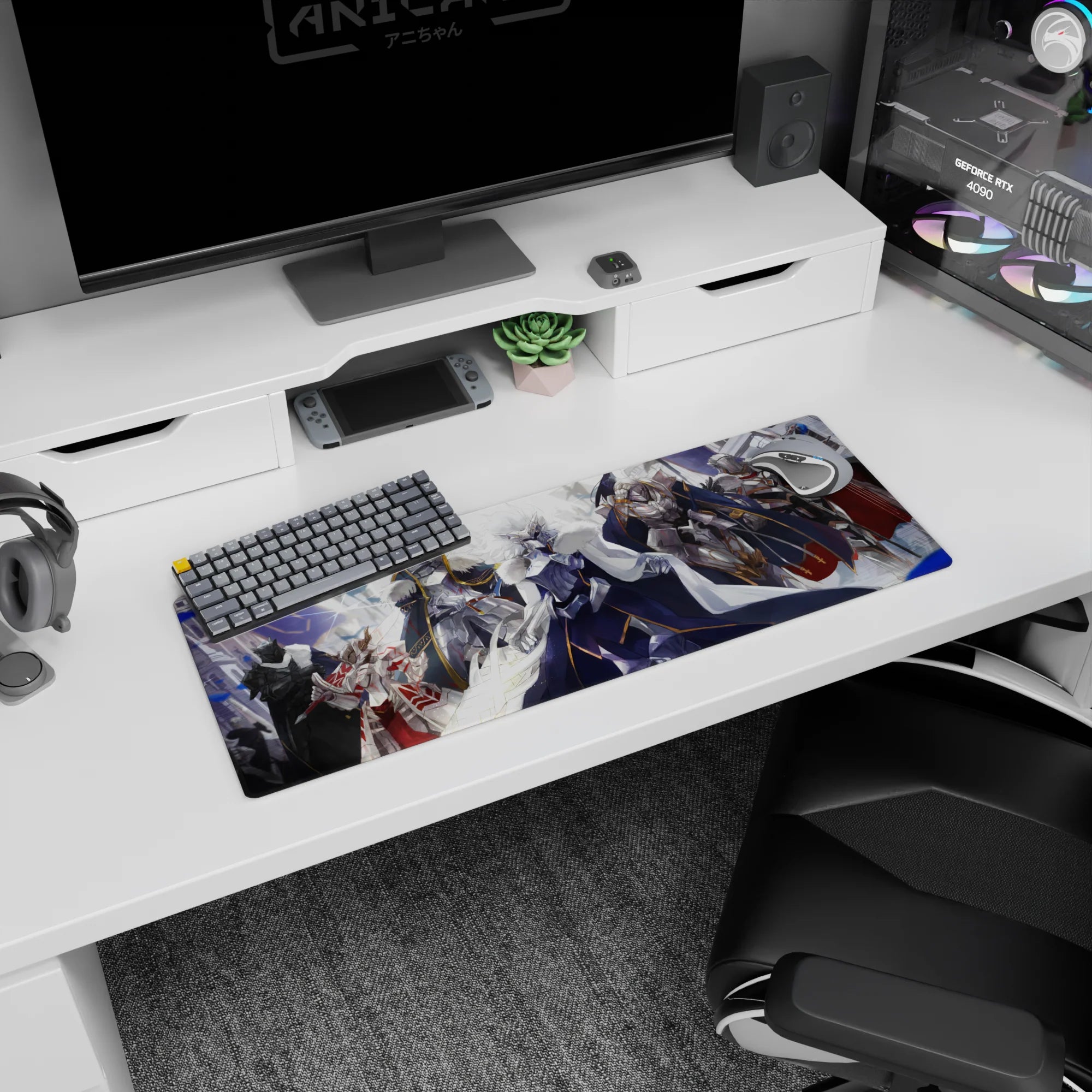 Fate Grand Order - Anime Mouse Pad and Desk Pad - Knightly Procession - AniChan