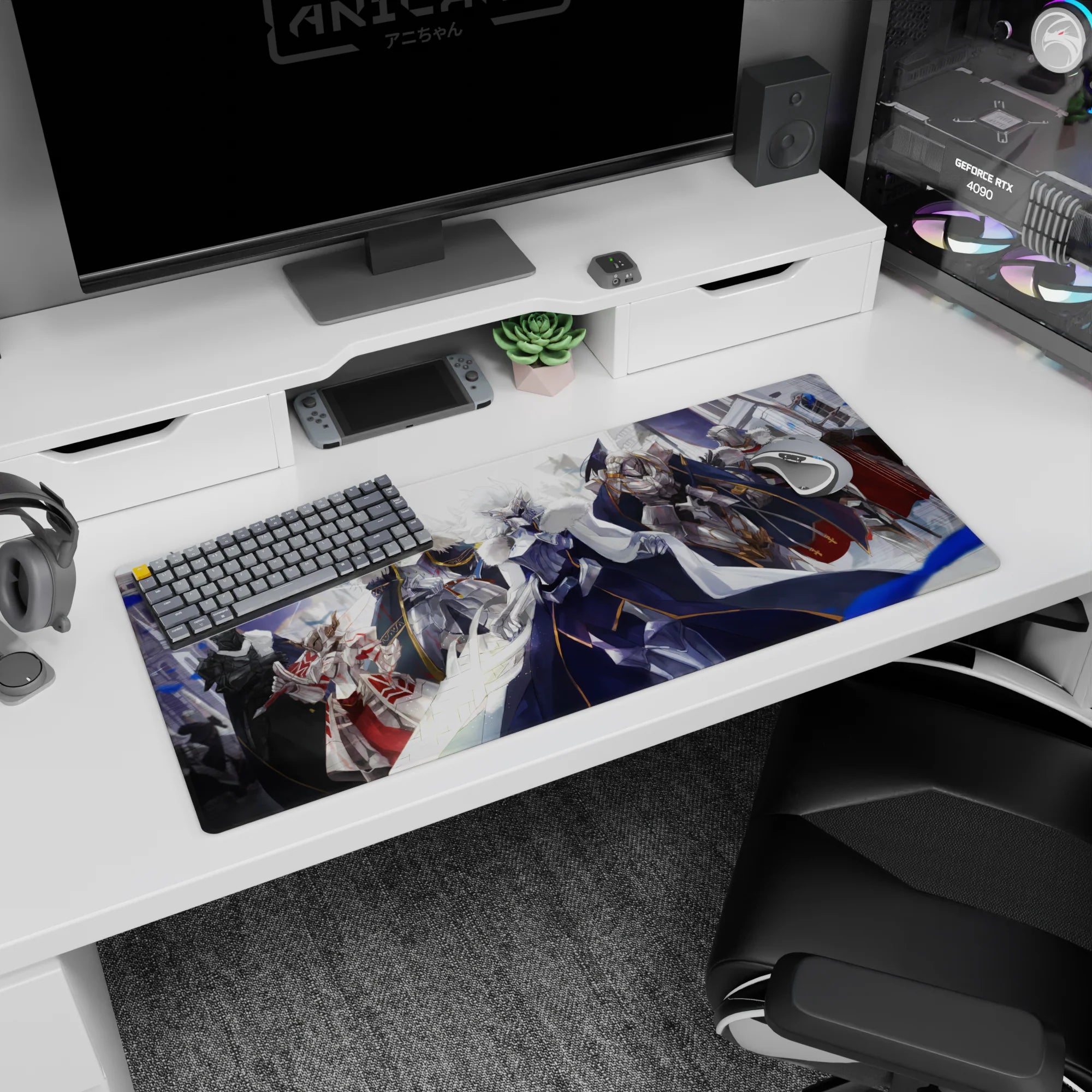 Fate Grand Order Deskmat | Mousepad | Deskpad - Knightly Procession - AniChan