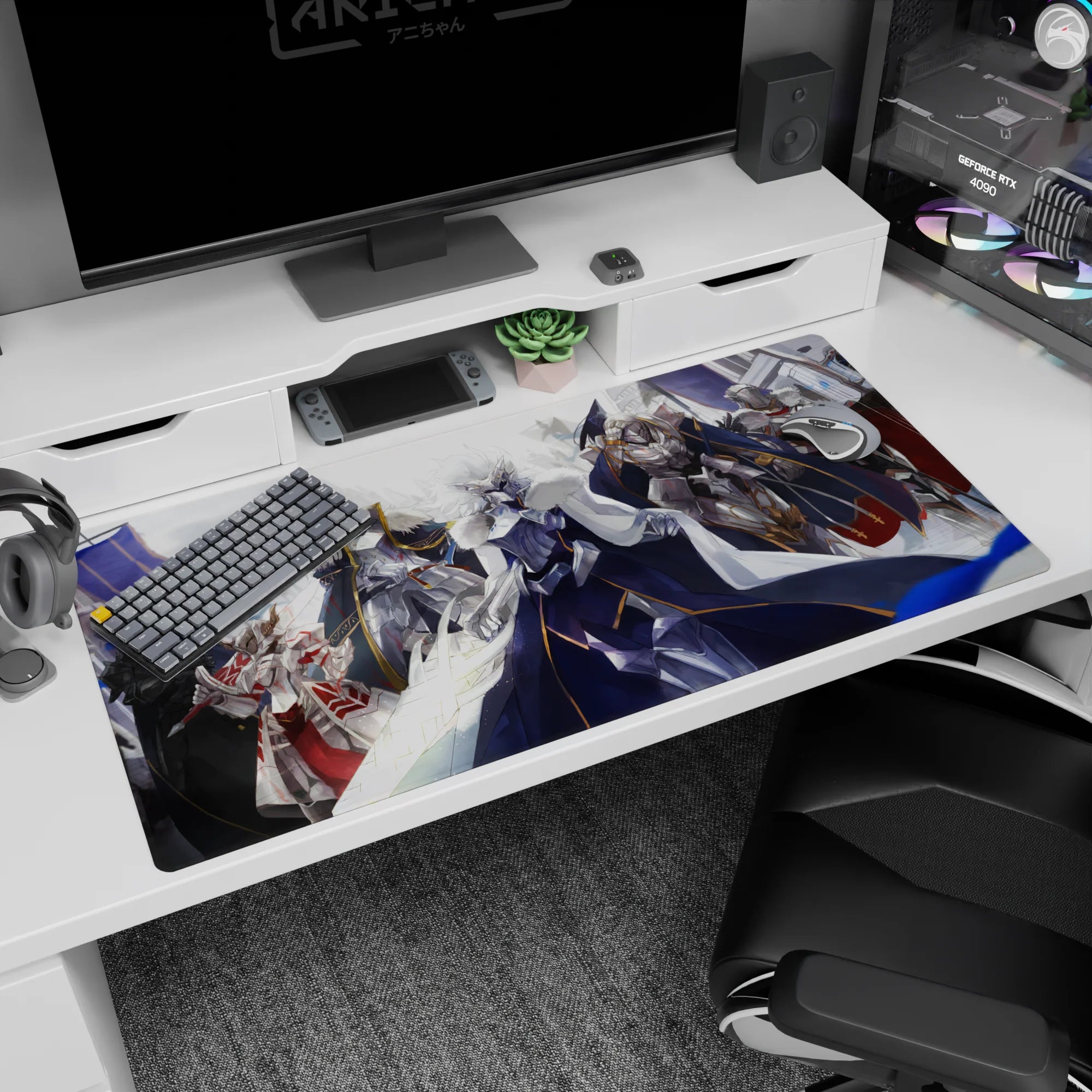 Fate Grand Order Deskmat | Mousepad | Deskpad - Knightly Procession - AniChan