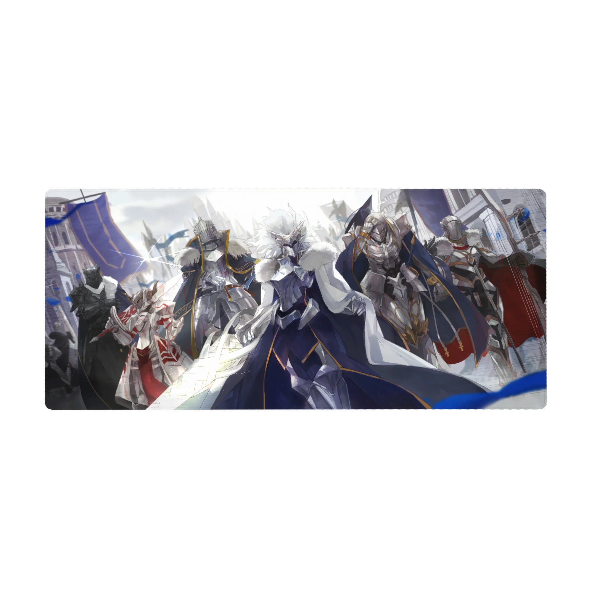 Fate Grand Order Deskmat | Mousepad | Deskpad - Knightly Procession - AniChan