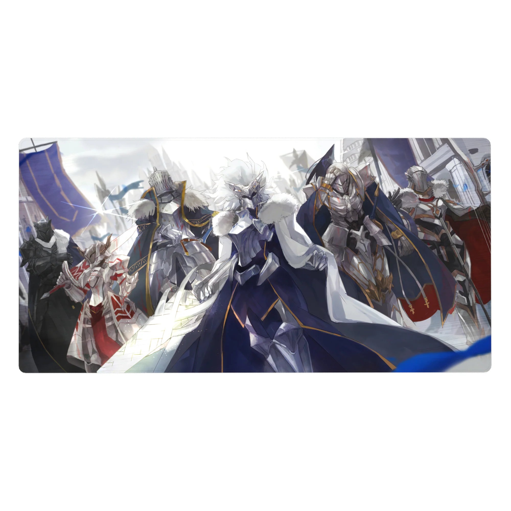 Fate Grand Order Deskmat | Mousepad | Deskpad - Knightly Procession - AniChan