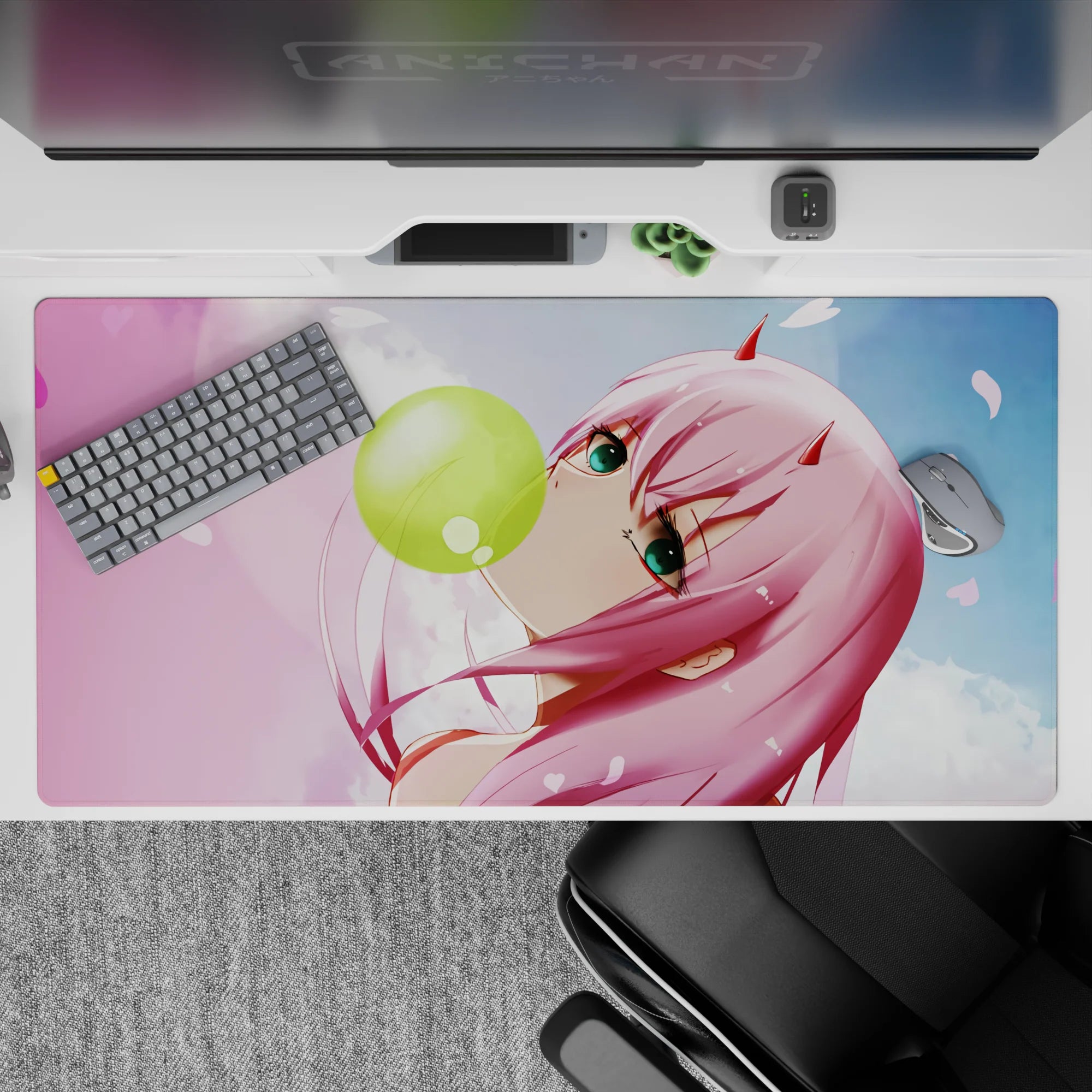 Darling In The Franxx - Anime Mouse Pad and Desk Pad - Bubblegum Breeze - AniChan