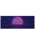 Retrowave - Vaporwave Deskmat | Mousepad | Deskpad - Neon Horizon - AniChan