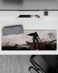 Attack on Titan - Anime Mouse Pad and Desk Pad - Levi’s Last Mission - AniChan