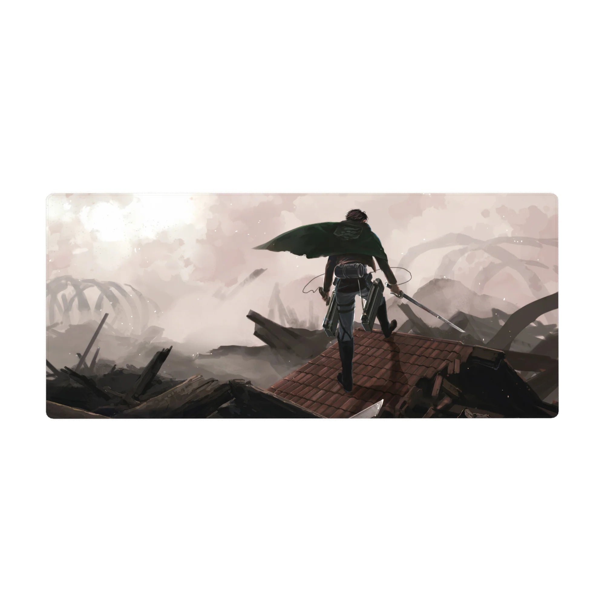 Attack on Titan - Anime Mouse Pad and Desk Pad - Levi’s Last Mission - AniChan