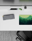 Vector Landscapes Deskmat | Mousepad | Deskpad - Forest Trek