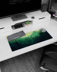 Vector Landscapes Deskmat | Mousepad | Deskpad - Forest Trek