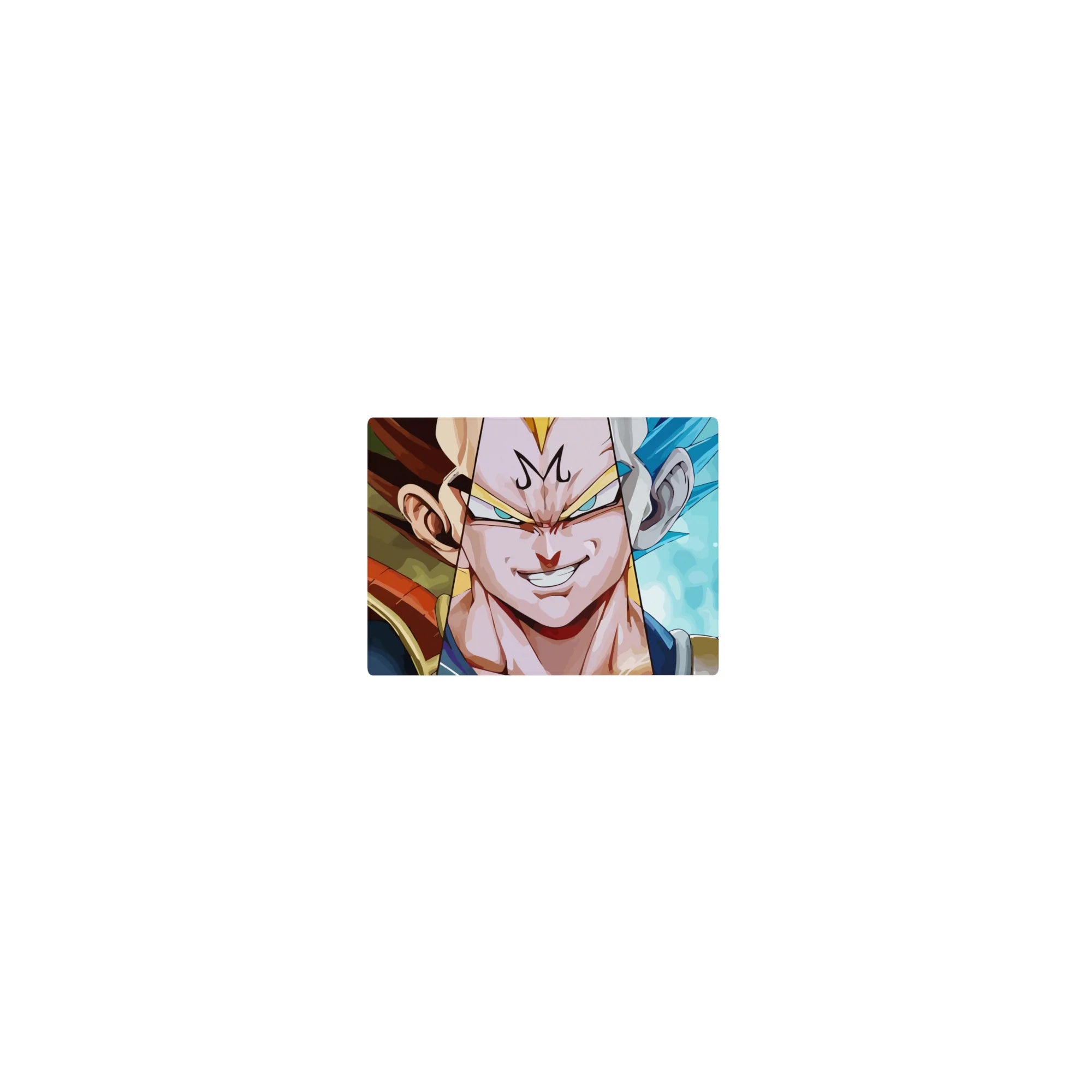 Dragon Ball Deskmat | Mousepad | Deskpad - Majin and Blue Vegeta Fusion - AniChan