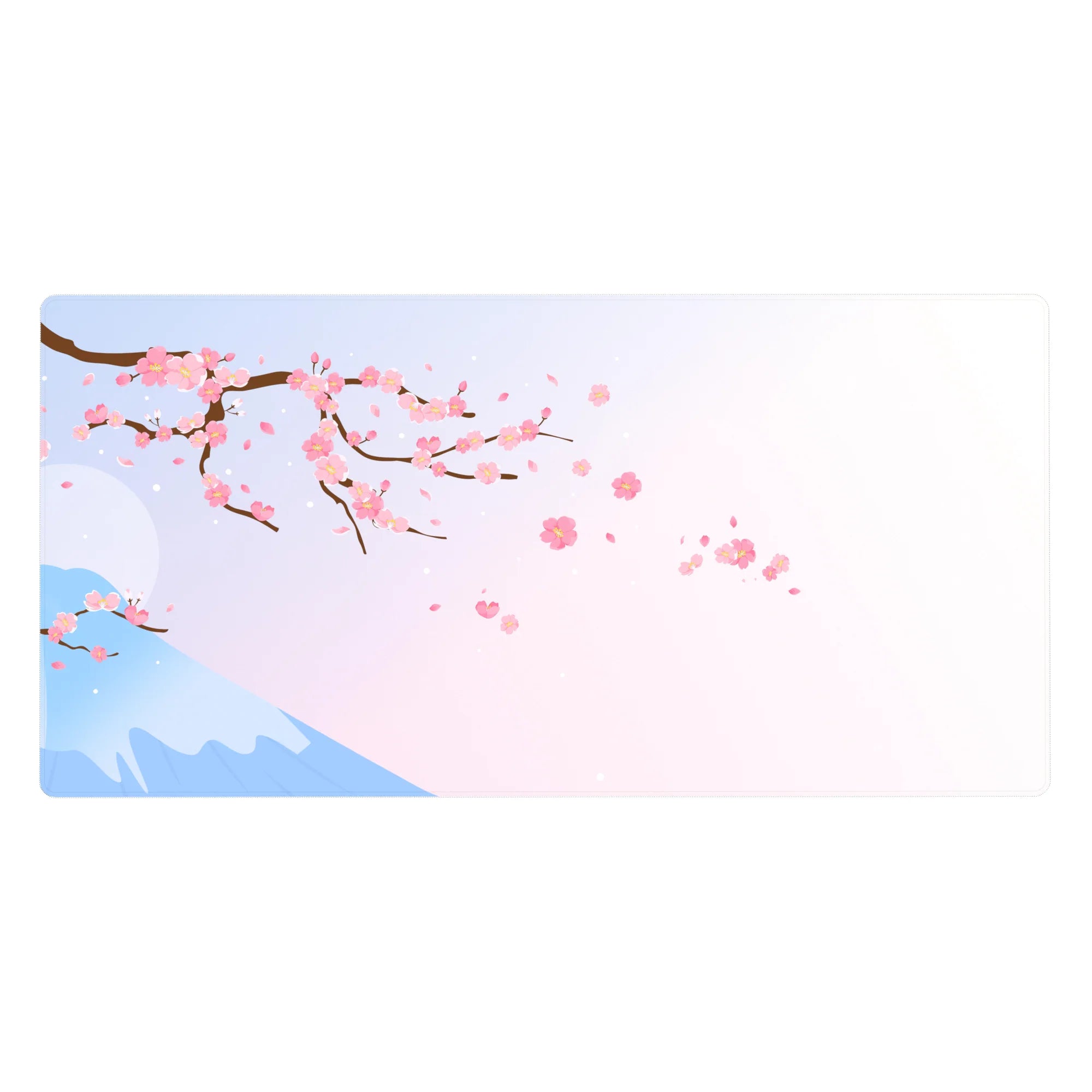 Zen-Japan Deskmat | Mousepad | Deskpad - Sakura Breeze - AniChan