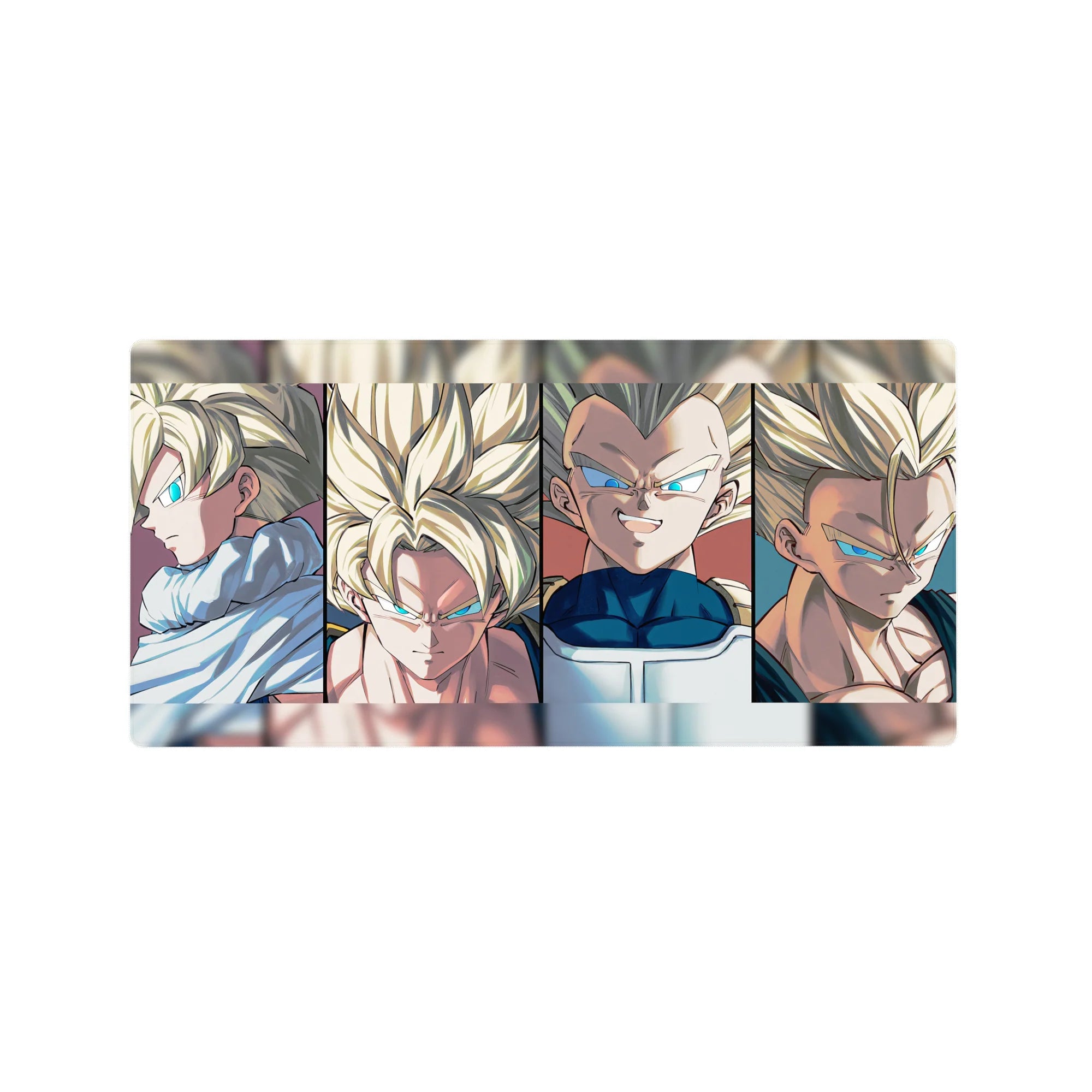 Dragon Ball Deskmat | Mousepad | Deskpad - Super Saiyan Lineup - AniChan