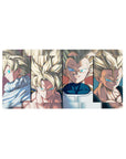 Dragon Ball Deskmat | Mousepad | Deskpad - Super Saiyan Lineup - AniChan