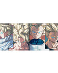 Dragon Ball Deskmat | Mousepad | Deskpad - Super Saiyan Lineup - AniChan