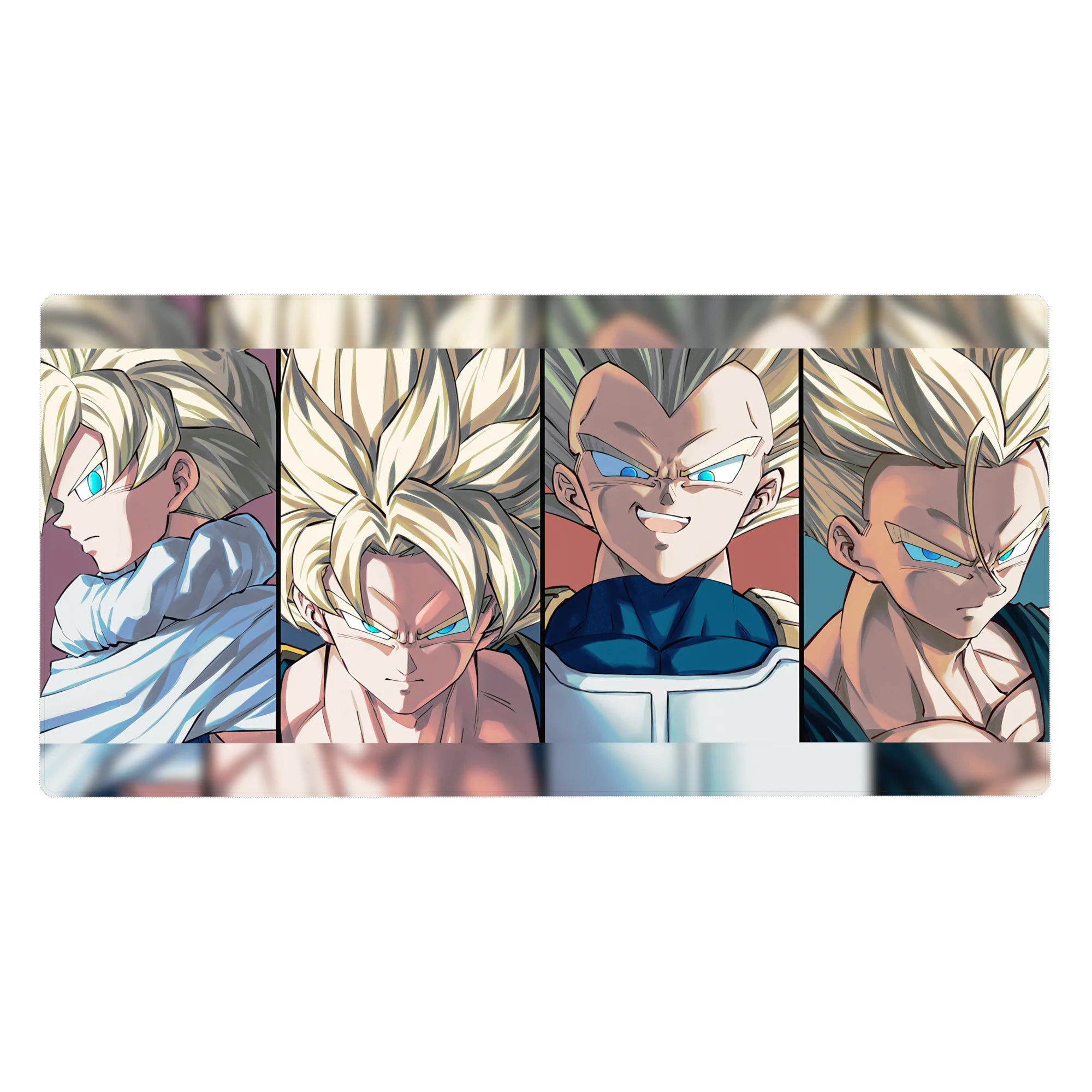 Dragon Ball Deskmat | Mousepad | Deskpad - Super Saiyan Lineup - AniChan