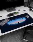 Vector Landscapes Deskmat | Mousepad | Deskpad - Wolf Horizon