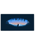 Vector Landscapes Deskmat | Mousepad | Deskpad - Wolf Horizon