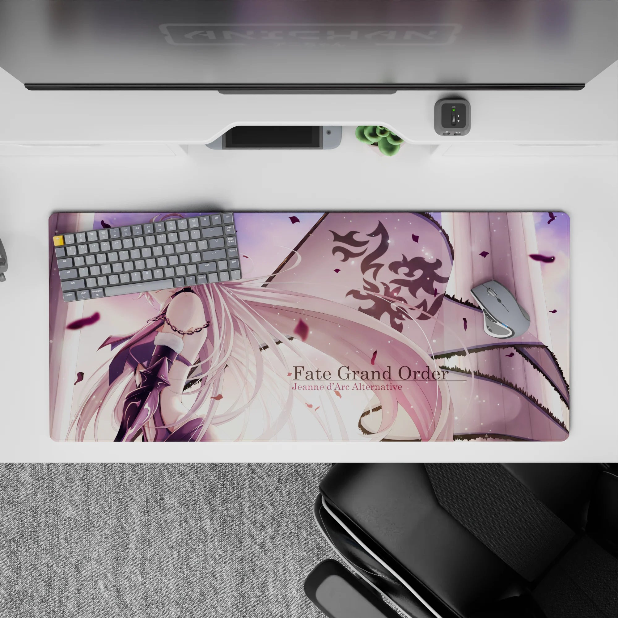 Fate Grand Order Deskmat | Mousepad | Deskpad - Jeanne d'Arc Alter Grace - AniChan