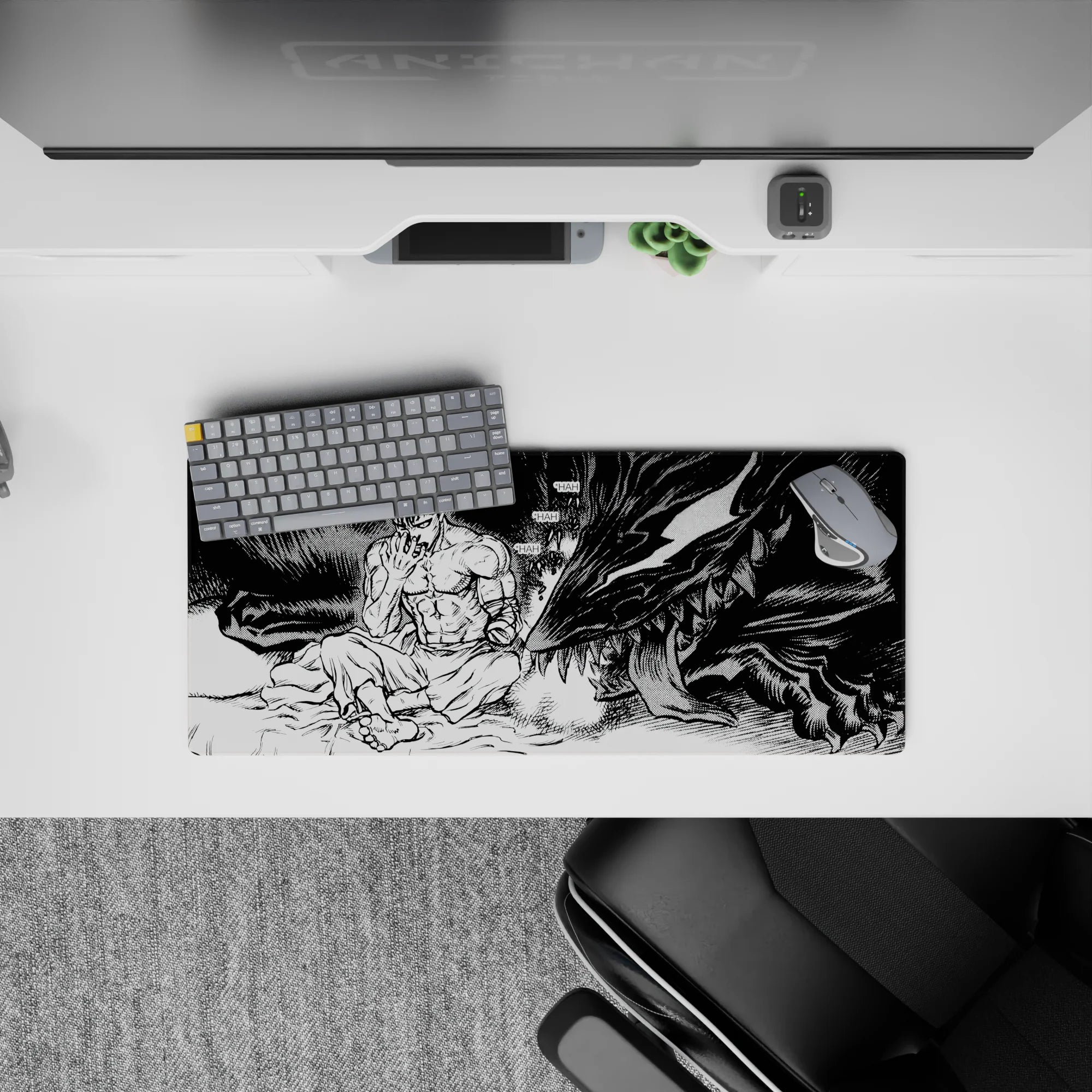 Berserk Deskmat | Mousepad | Deskpad - Inner Struggle - AniChan