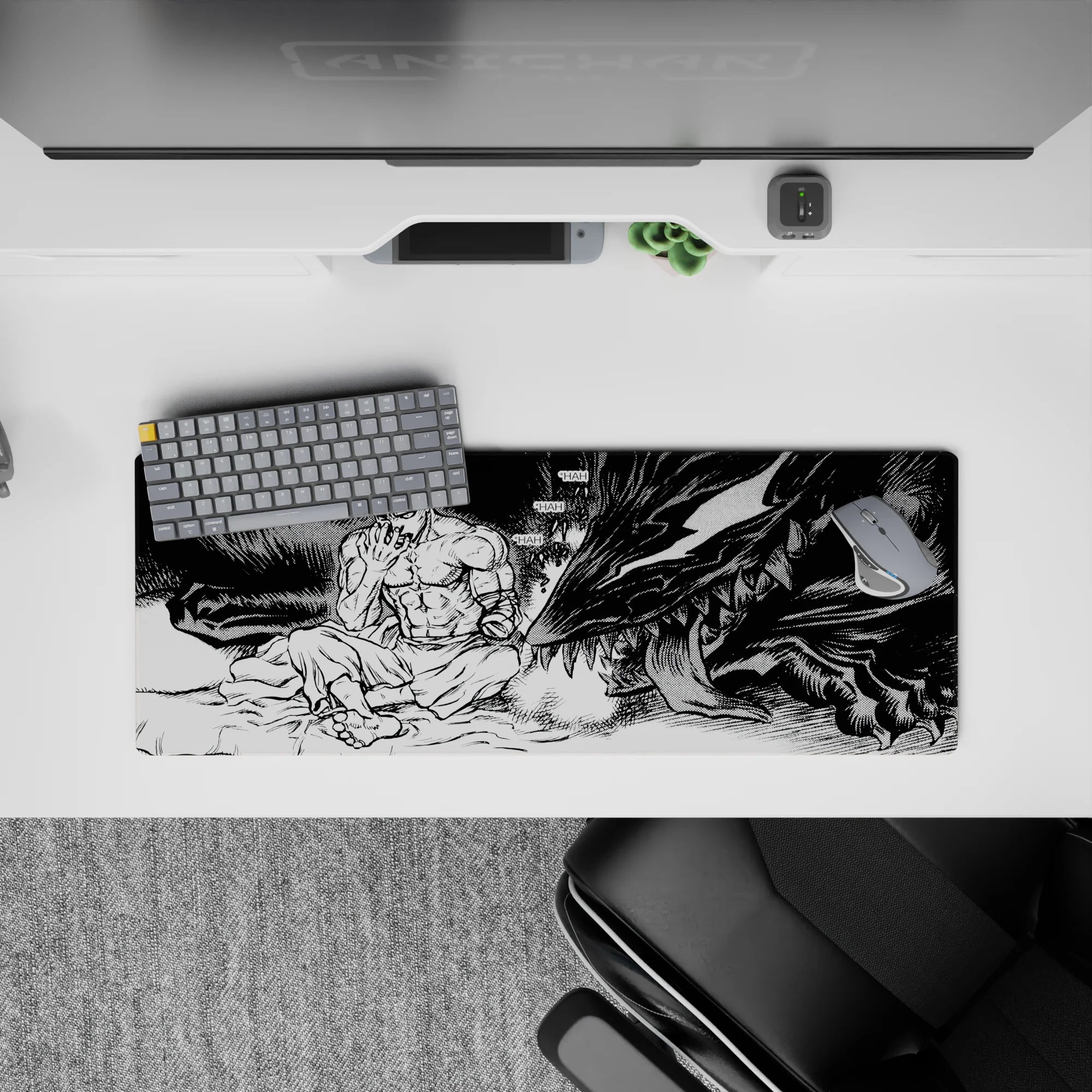 Berserk Deskmat | Mousepad | Deskpad - Inner Struggle - AniChan