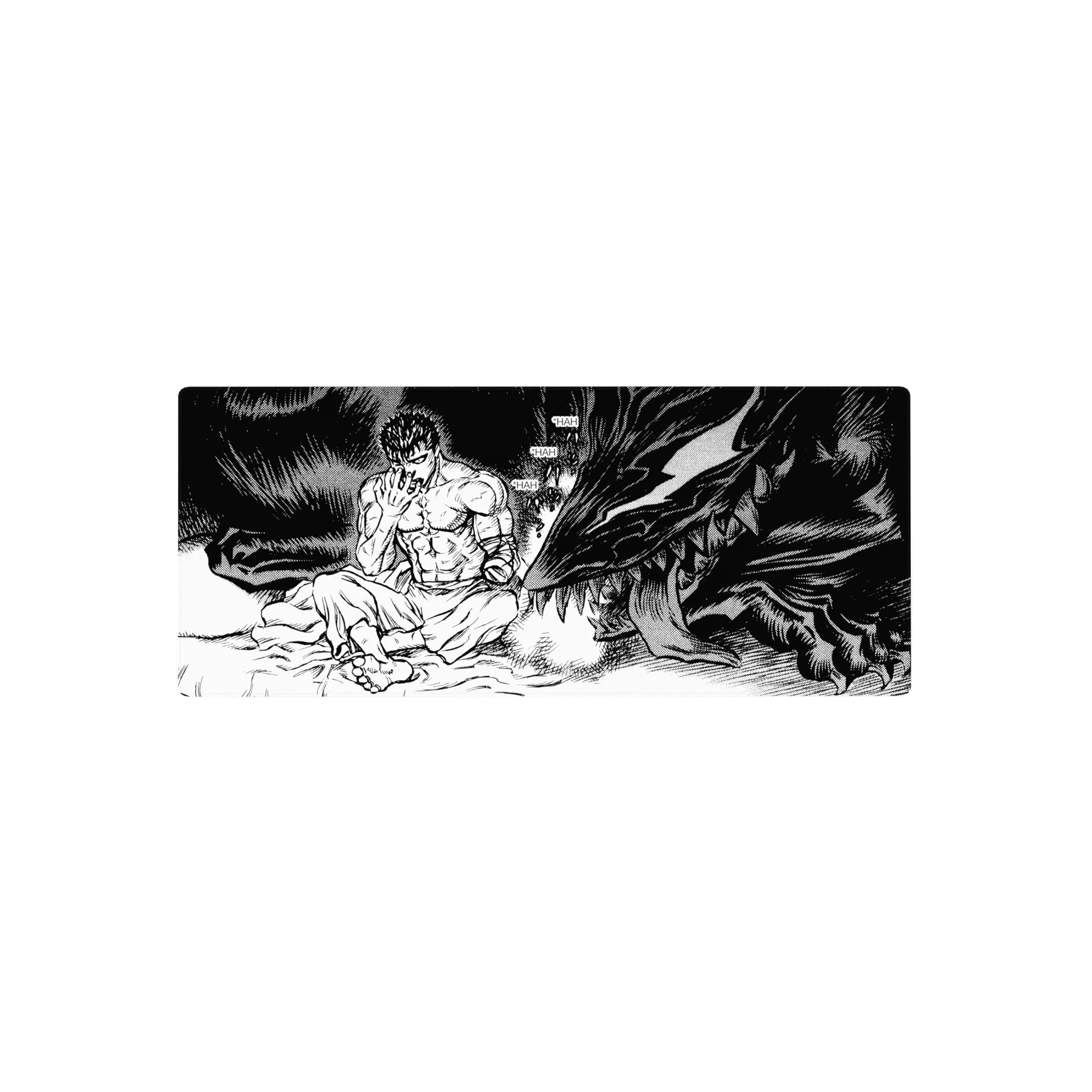 Berserk Deskmat | Mousepad | Deskpad - Inner Struggle - AniChan