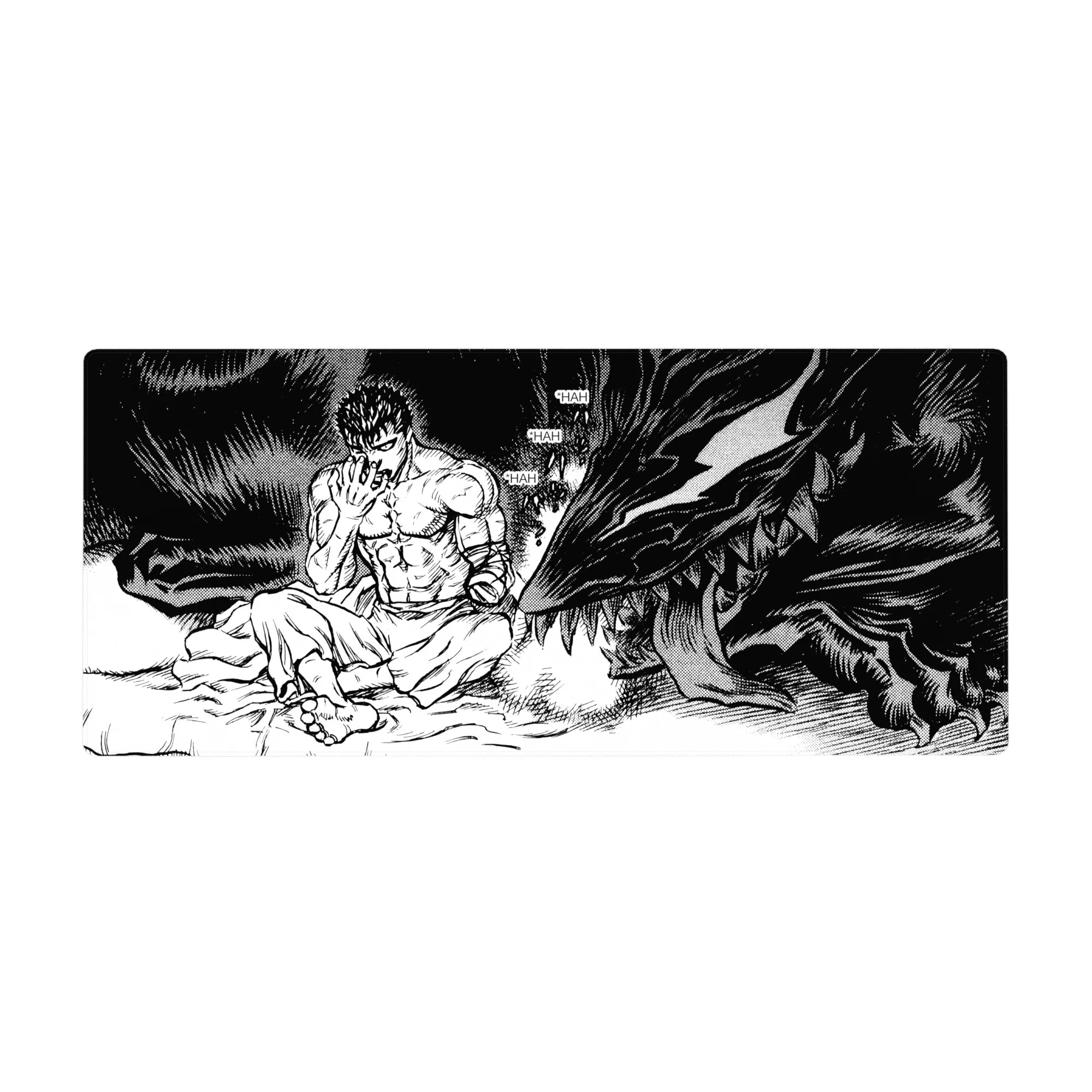 Berserk Deskmat | Mousepad | Deskpad - Inner Struggle - AniChan