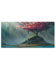 Zen-Japan Deskmat | Mousepad | Deskpad - Mystic Sakura Isle - AniChan