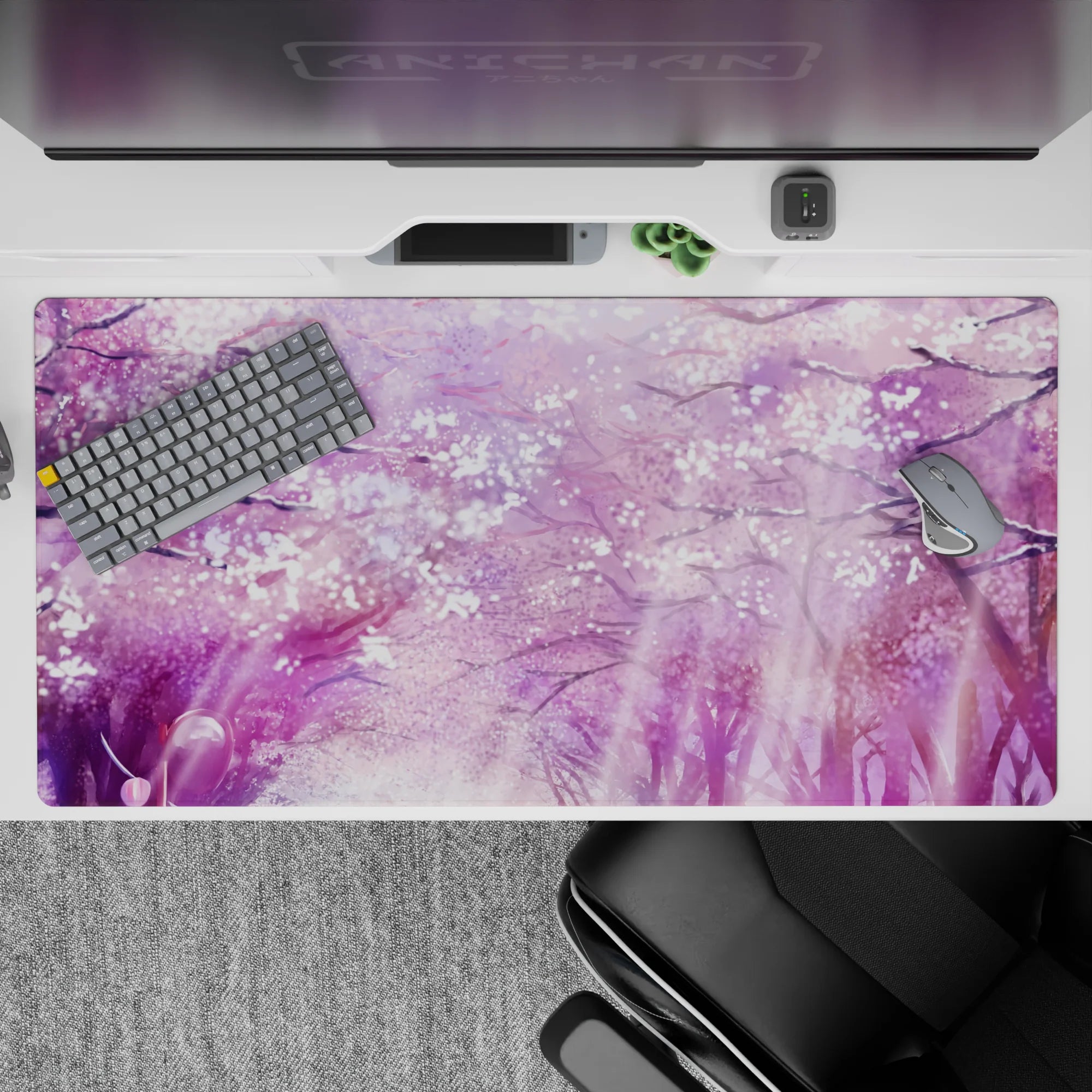 Zen-Japan Deskmat | Mousepad | Deskpad - Sakura Bliss - AniChan