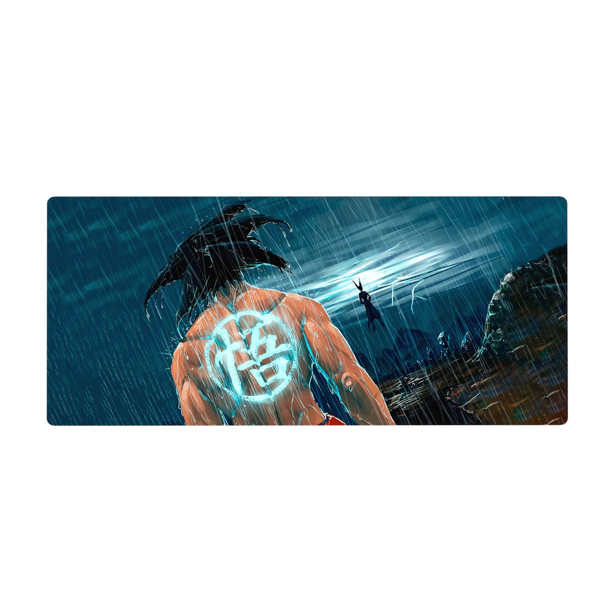 Dragon Ball Deskmat | Mousepad | Deskpad - Storm of Saiyan Fury - AniChan