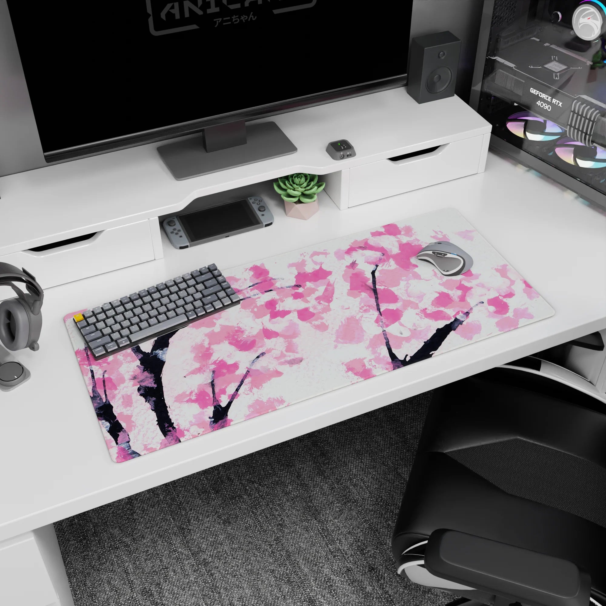 Zen-Japan Deskmat | Mousepad | Deskpad - Blossom Dream - AniChan