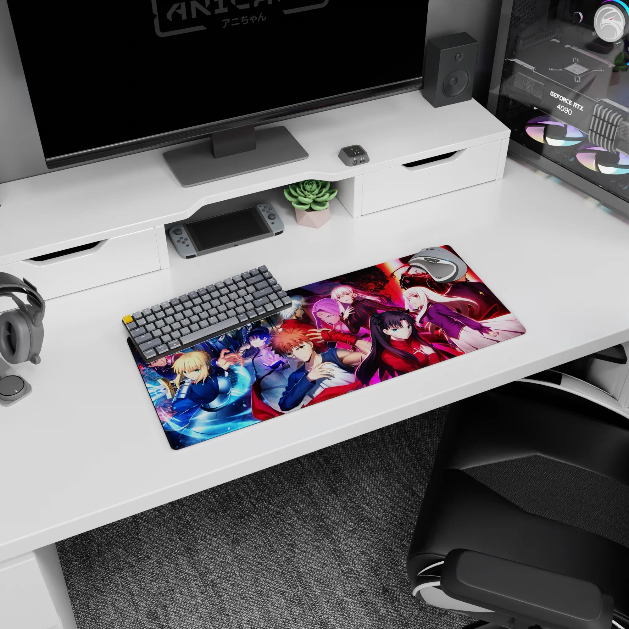 Fate Grand Order - Anime Mouse Pad and Desk Pad - Holy Grail War Clash - AniChan