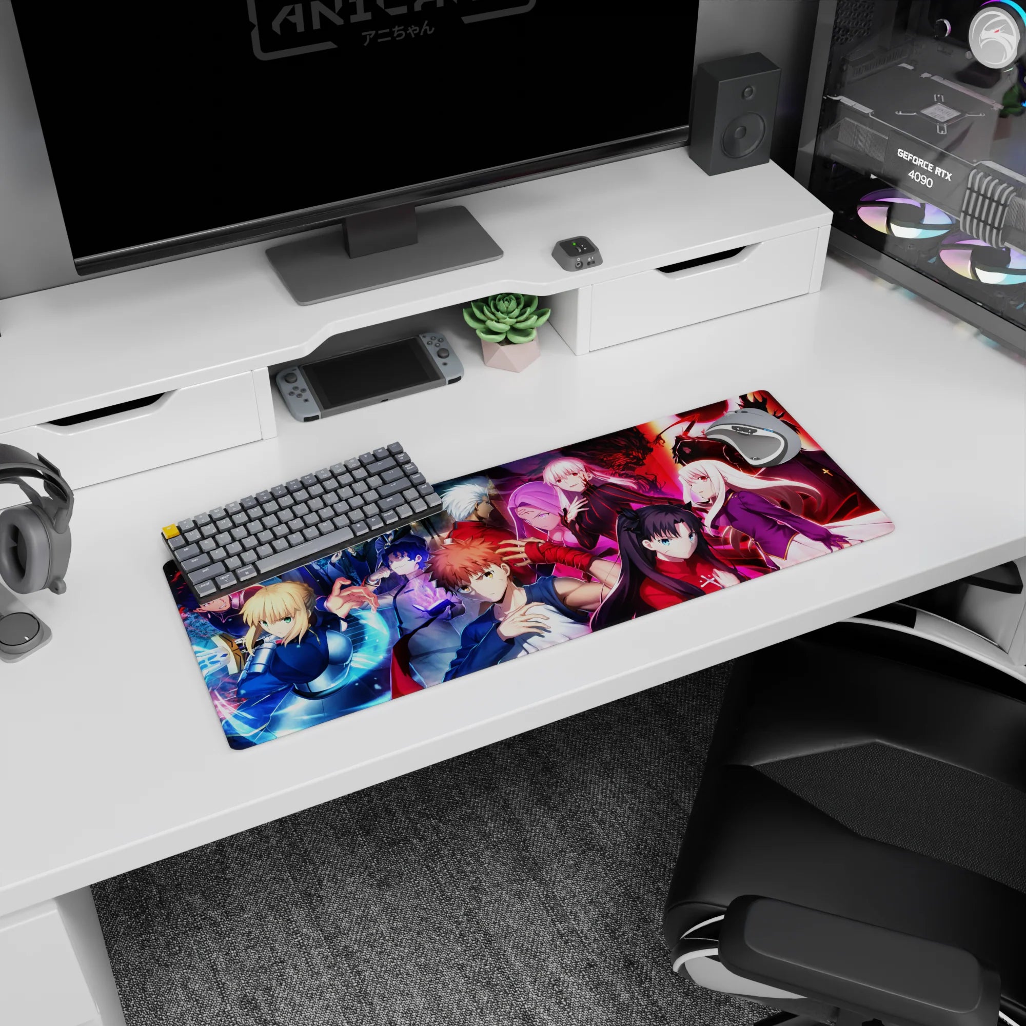 Fate Grand Order - Anime Mouse Pad and Desk Pad - Holy Grail War Clash - AniChan