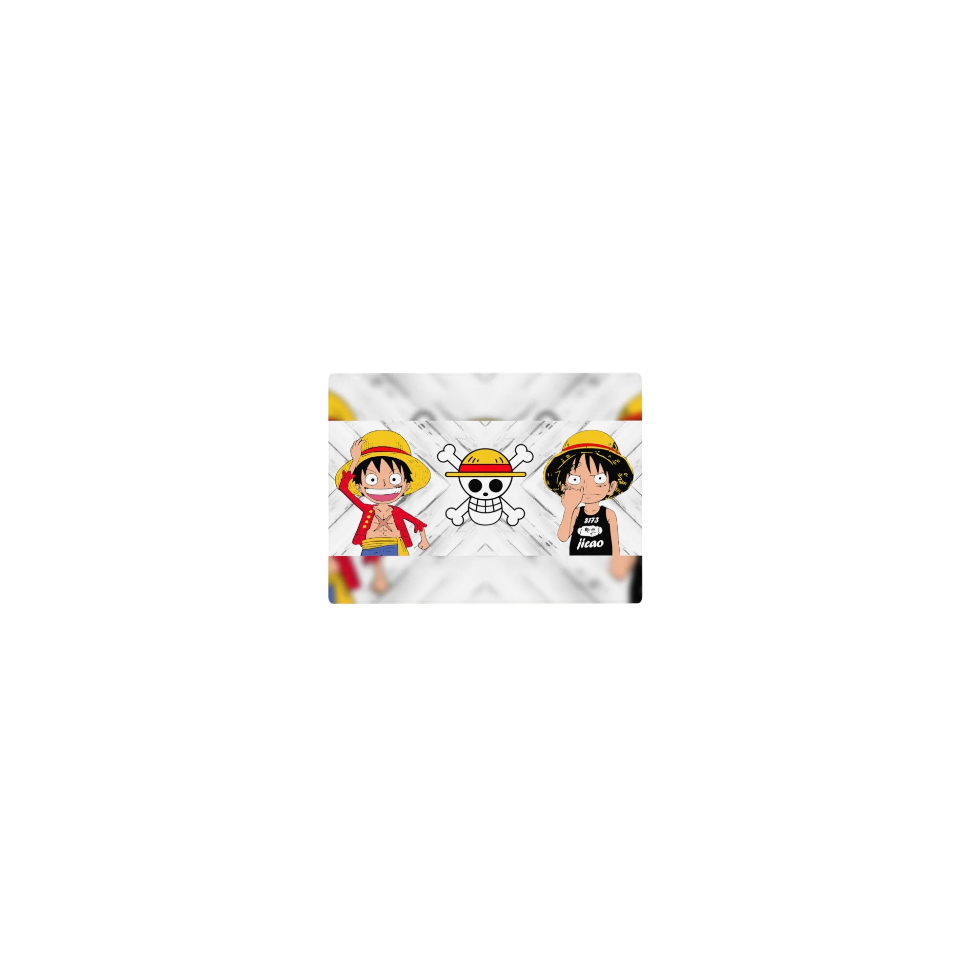 One Piece Deskmat | Mousepad | Deskpad - Straw Hat Duo Icon - AniChan