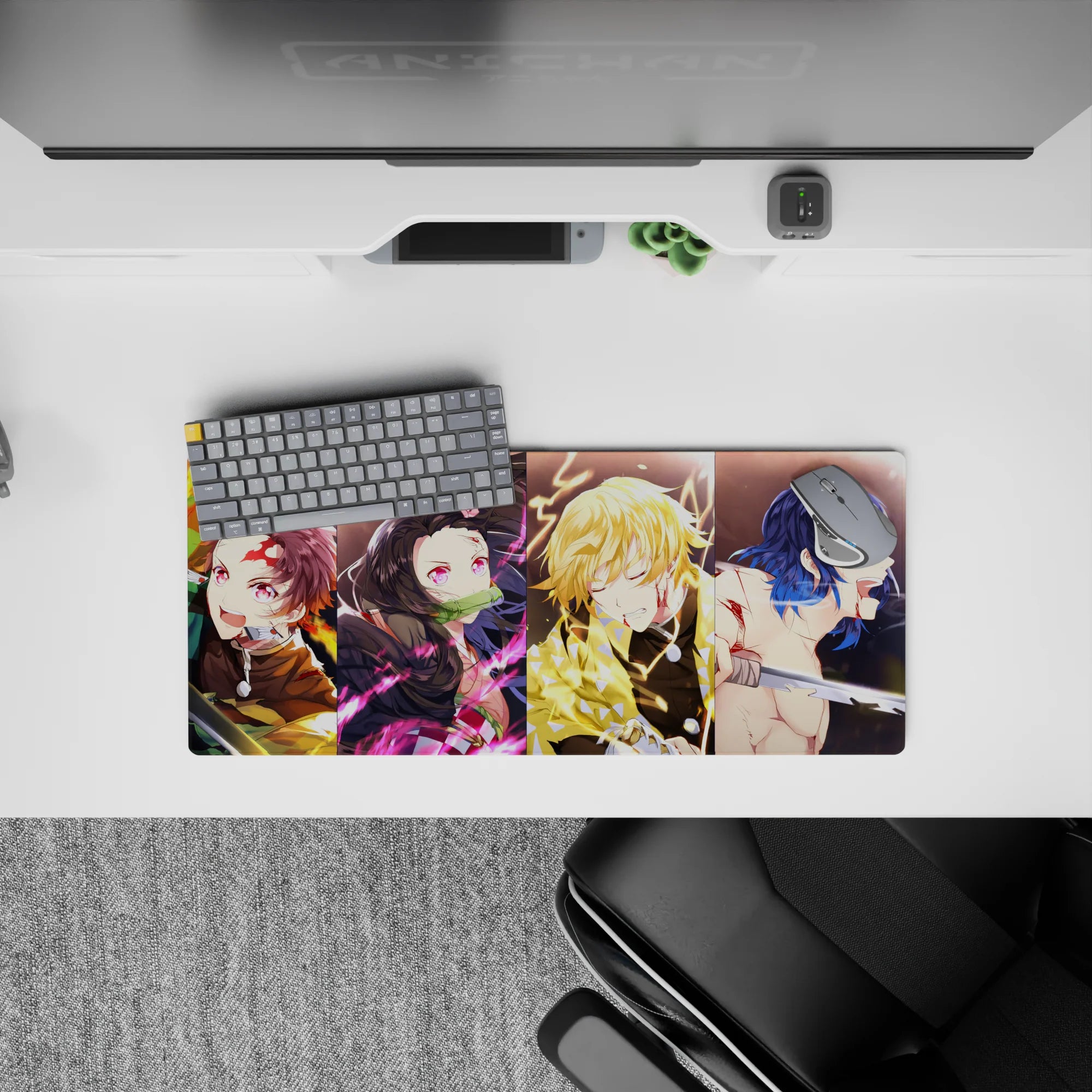 Demon Slayer Deskmat | Mousepad | Deskpad - Heroes in Battle - AniChan