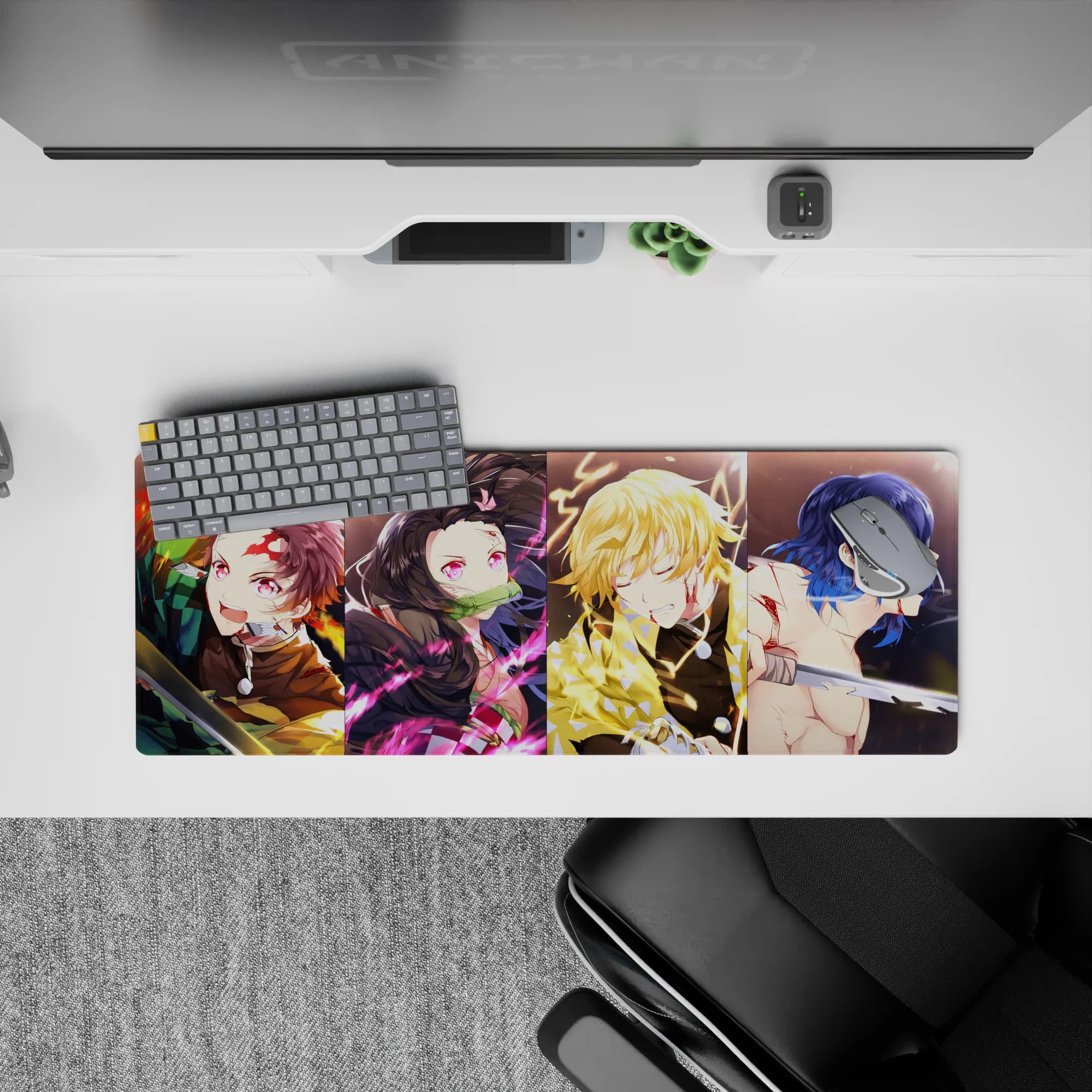 Demon Slayer Deskmat | Mousepad | Deskpad - Heroes in Battle - AniChan