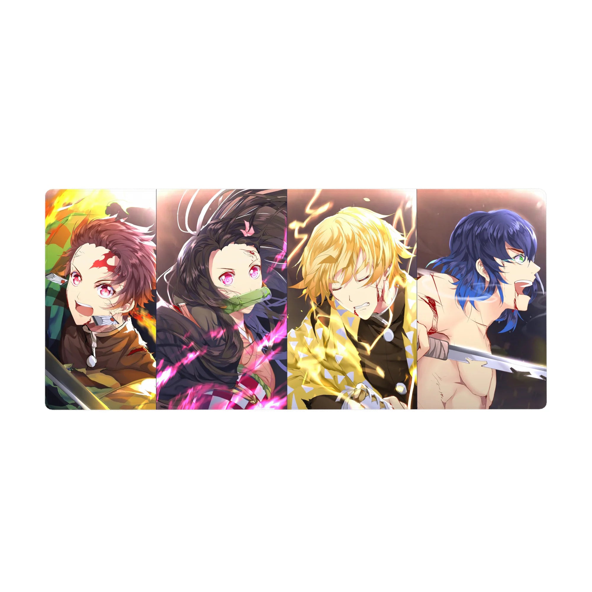 Demon Slayer Deskmat | Mousepad | Deskpad - Heroes in Battle - AniChan