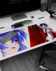 Evangelion - Anime Mouse Pad and Desk Pad - Crimson Serenity - AniChan