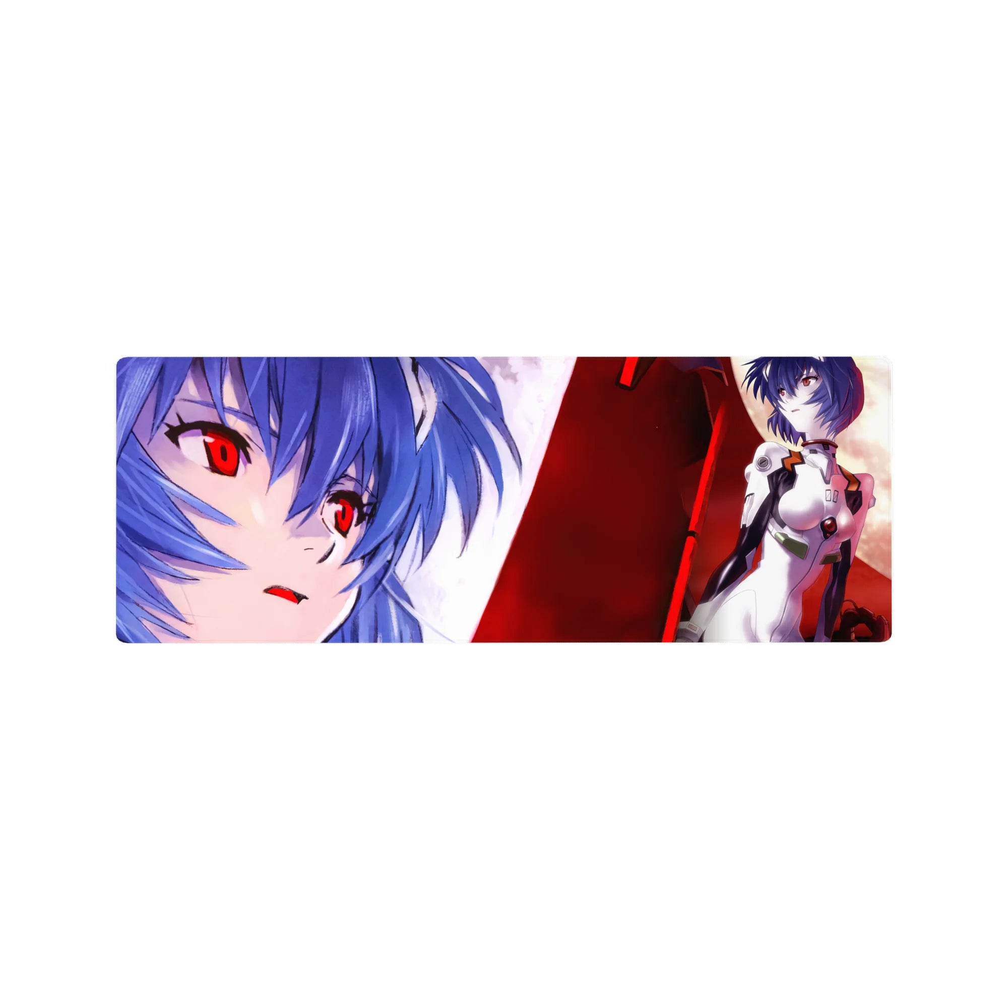 Evangelion - Anime Mouse Pad and Desk Pad - Crimson Serenity - AniChan