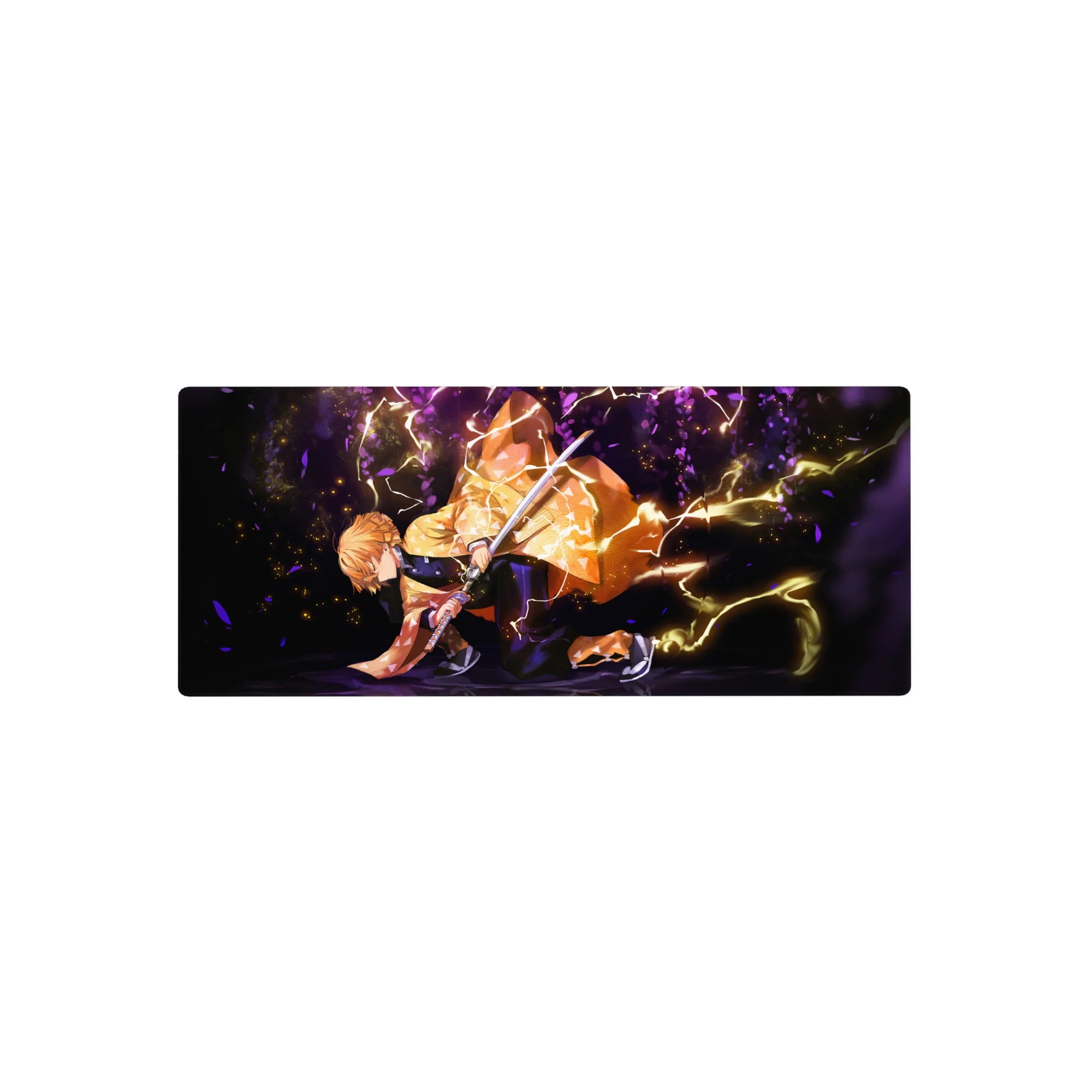 Demon Slayer Deskmat | Mousepad | Deskpad - Thunderous Resolve - AniChan