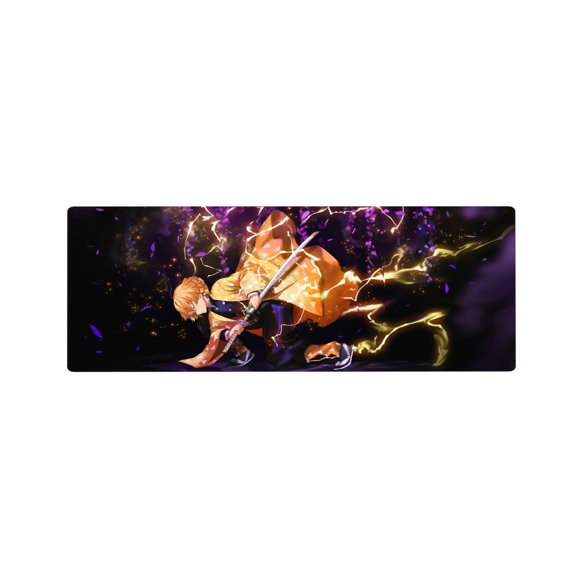 Demon Slayer Deskmat | Mousepad | Deskpad - Thunderous Resolve - AniChan