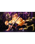 Demon Slayer Deskmat | Mousepad | Deskpad - Thunderous Resolve - AniChan