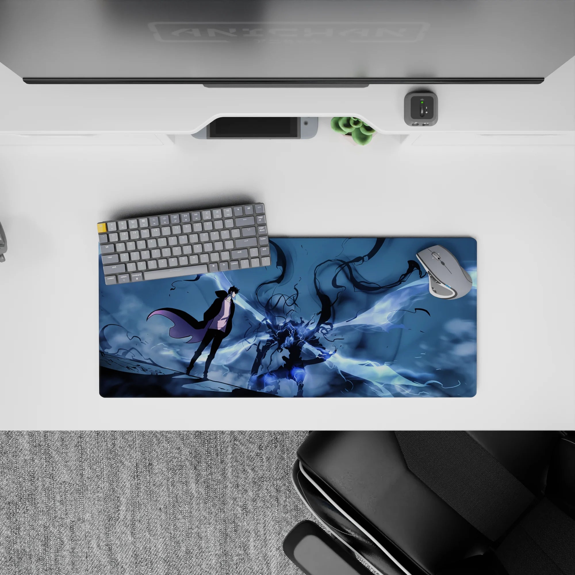 Solo Leveling Deskmat | Mousepad | Deskpad - Duel of Auras