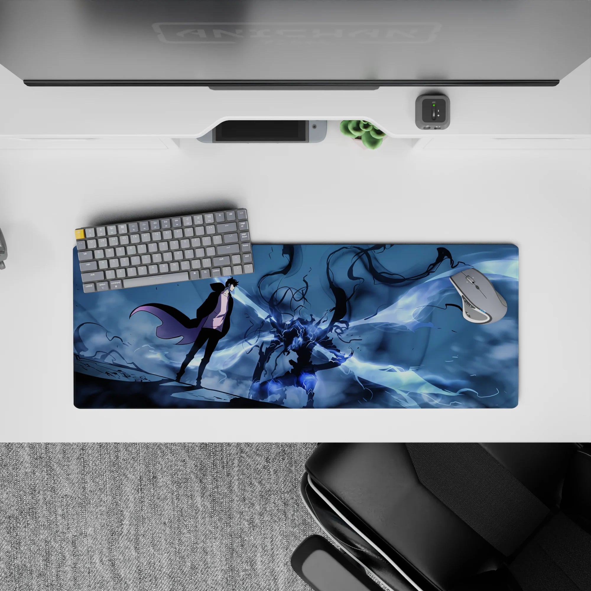 Solo Leveling Deskmat | Mousepad | Deskpad - Duel of Auras