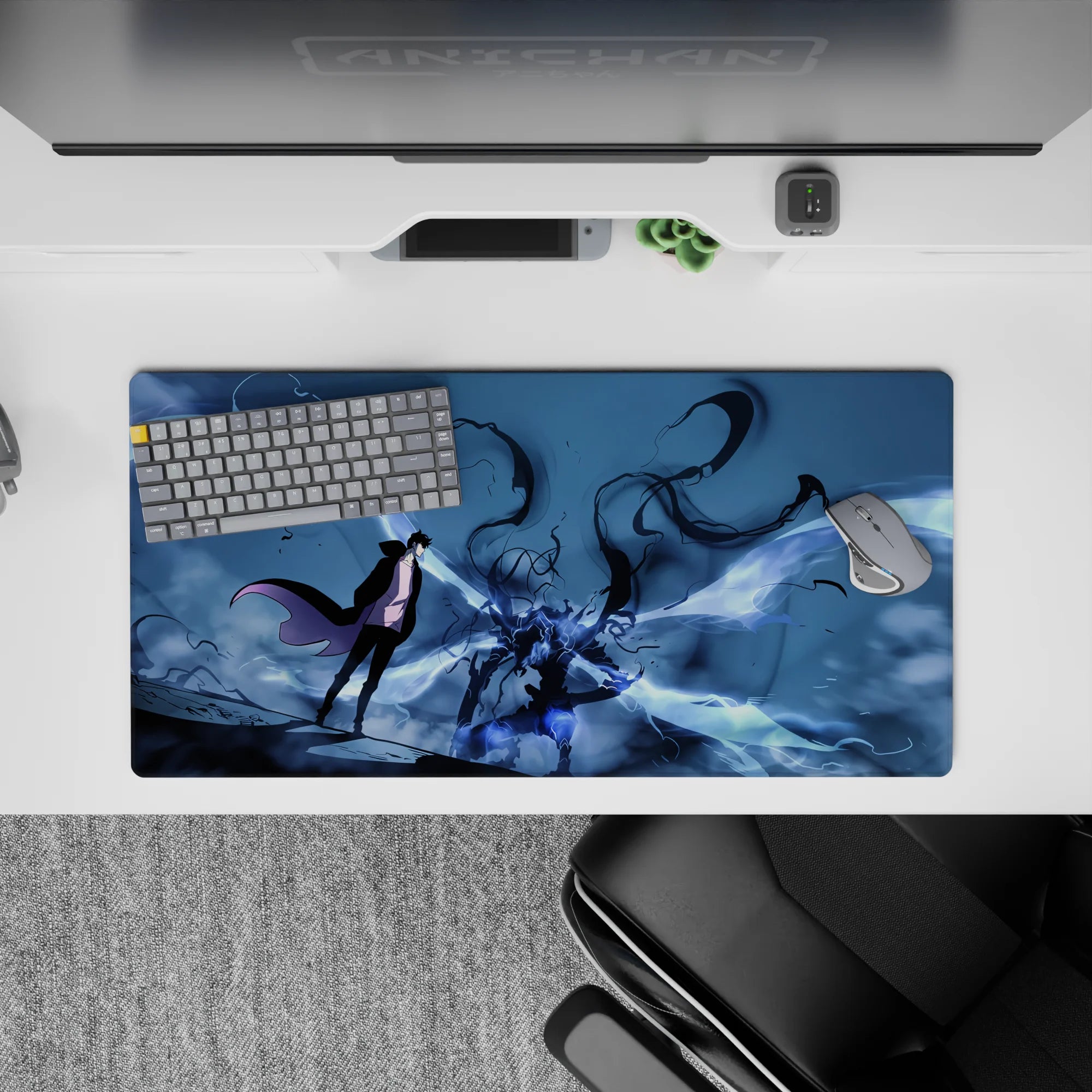 Solo Leveling Deskmat | Mousepad | Deskpad - Duel of Auras