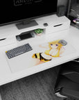 32x12 inches Hoshino Ruri mouse pad from Martian Successor Nadesico, smiling anime girl artwork.