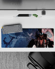 Solo Leveling Deskmat | Mousepad | Deskpad - Shadowed Warrior Essence